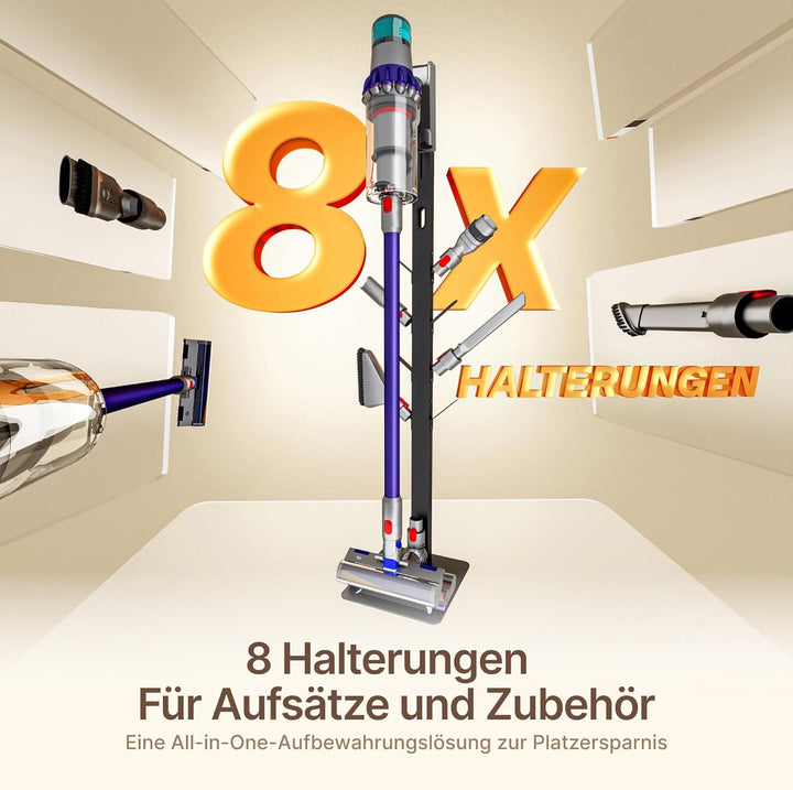 PEGZONE Ständer Kompatibel für Dyson Gen5 V15 V12 V11 V10 V9 V8 V7 V6, für Tineco S11 A10 A11, für E