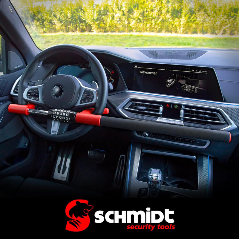 SCHMIDT security tools Lenkradschloss LS-1000 PKW LKW KFZ Auto Diebstahlsicherung Lenkradsperre Lenk