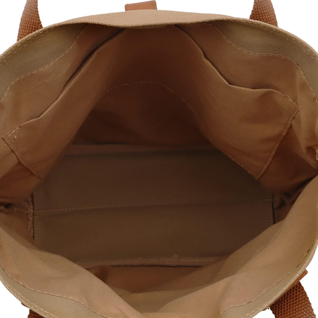 TOURBON Fahrradtasche für Damen, Segeltuch, Schultertasche, Packtasche zum Anclippen mit Schnellvers