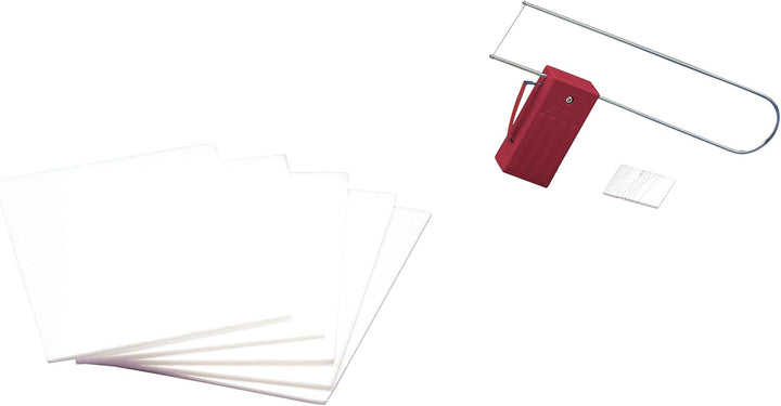 Pebaro 800 Geschenk-Set: Batteriebetriebener Styroporschneider, Styrocutter, Heissdrahtschneider, Ba