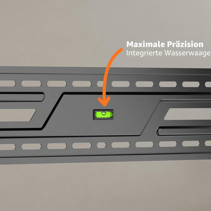 Superior Electronics - Feste TV-Wandhalterung für Fernseher von 60„ bis 100“ (Extra Slim) - VESA-kom
