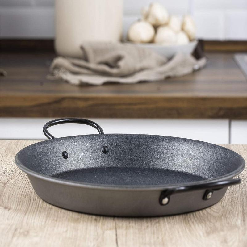 Lacor 60144 Paella-Pfanne, mit Antihaftbeschichtung, 45 cm