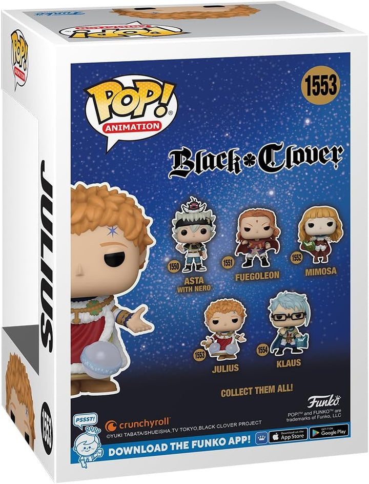 Funko Pop! Animation: Black Clover - Julius Novachrono - Vinyl-Sammelfigur - Geschenkidee - Offiziel