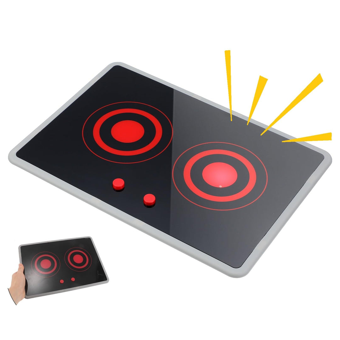 BESPORTBLE Küchen-Spielzeug Induktionsherd Realistisches Kochfeld Mit Sound Lichteffekten Zubehör Fü