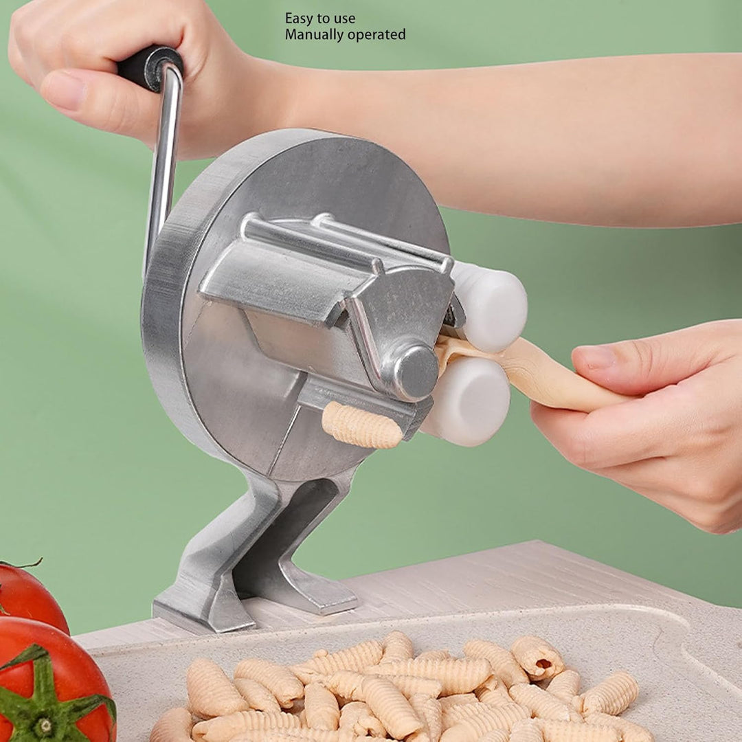 Cavatelli Maker-Maschine mit Leicht zu Reinigenden Rollen, Macht Authentische Gnocchi-Nudeln, Musche