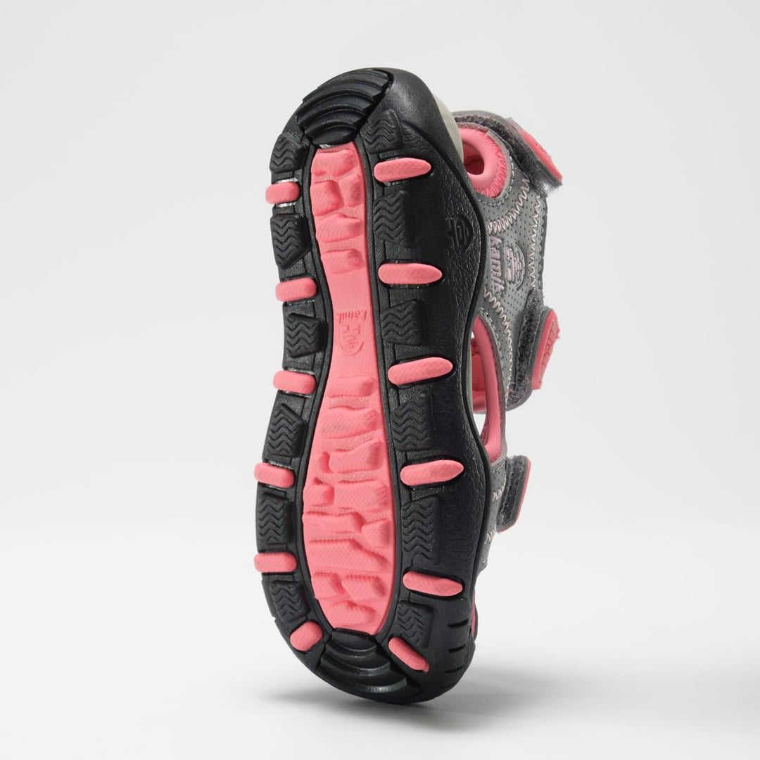 Kamik Mädchen Seaturtle2 Geschlossene Sandalen 22 EU Hellgrau Pink, 22 EU Hellgrau Pink