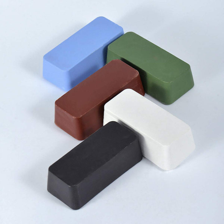 Polierpaste, Jicyor 5pcs Kit Edelstahl Metall Polierwachs Multifunktion Schleifpolitur Professionell