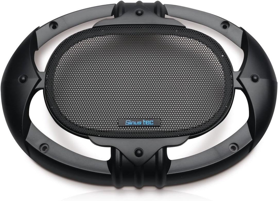 ST-240c 2-Wege Koaxial oval Lautsprecher 6x9 Boxen mit Abdeckgitter