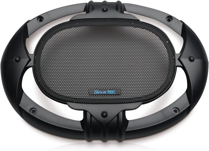 ST-240c 2-Wege Koaxial oval Lautsprecher 6x9 Boxen mit Abdeckgitter