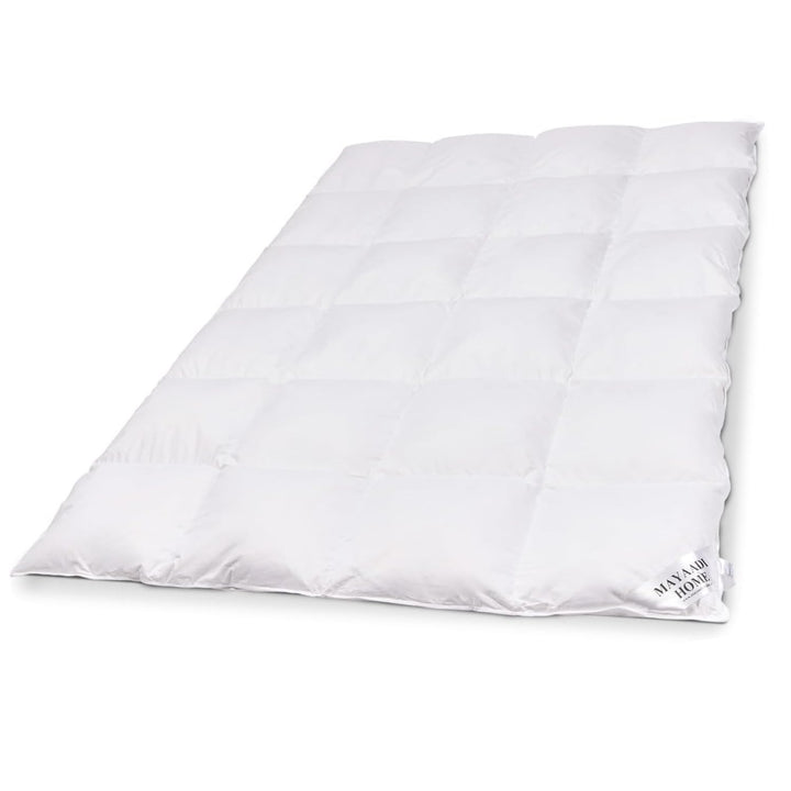 Premium Daunendecke extra warm 135x200 cm | 1600g Bettdecke, 85% Federn 15% Daunen | 100% natürliche