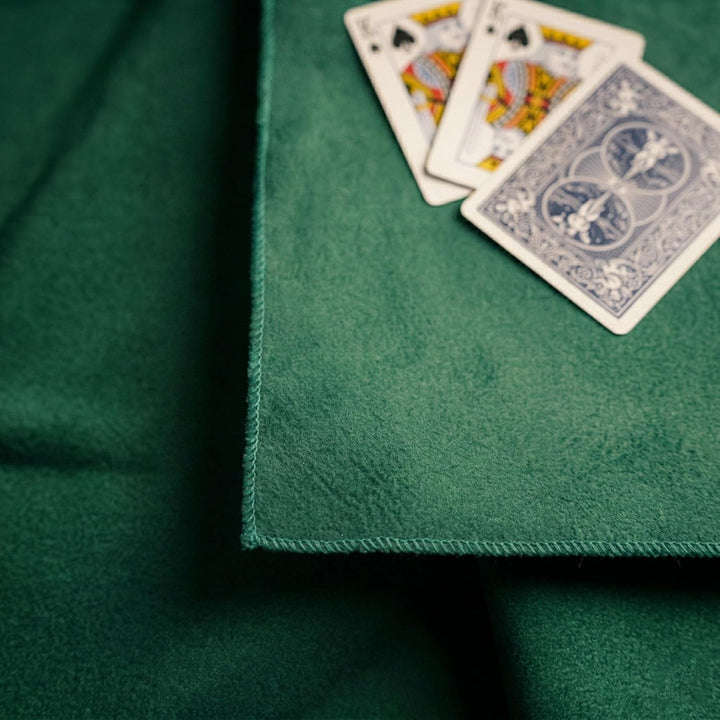 Byour3 - Grünes Tischspieltuch - Quadratische oder rechteckige Pokerkarten Buraco-Turnier Weihnachts