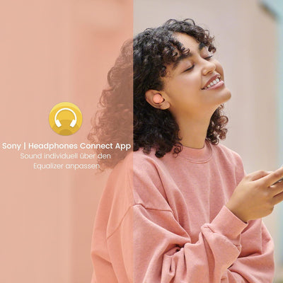 Sony WF-C500 kabellos, Bluetooth, In-Ear Earbuds (mit IPX4 Rating und bis zu 20h Akkulaufzeit) Orang