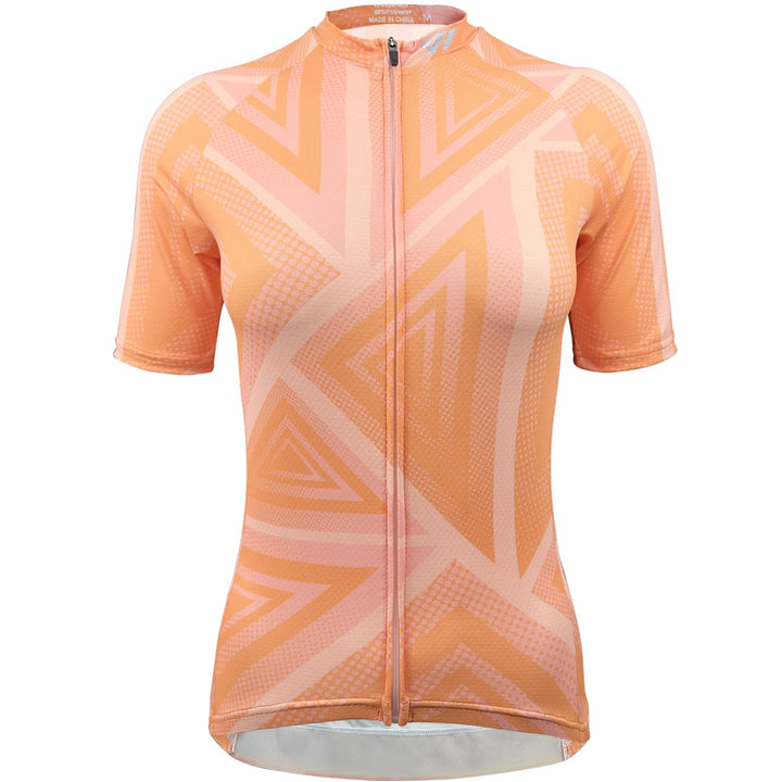 Wulibike Radtrikot Damen Langarm Fahrradtrikot Atmungsaktiv Rennrad Trikot mit 3 Rückentaschen 2-ora
