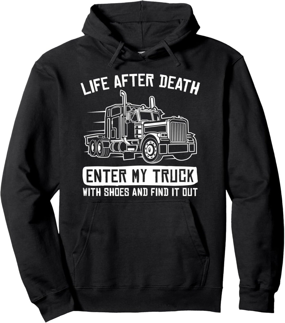 LKW Fahrer Lastwagenfahrer - Brummi Fernfahrer Trucker Pullover Hoodie