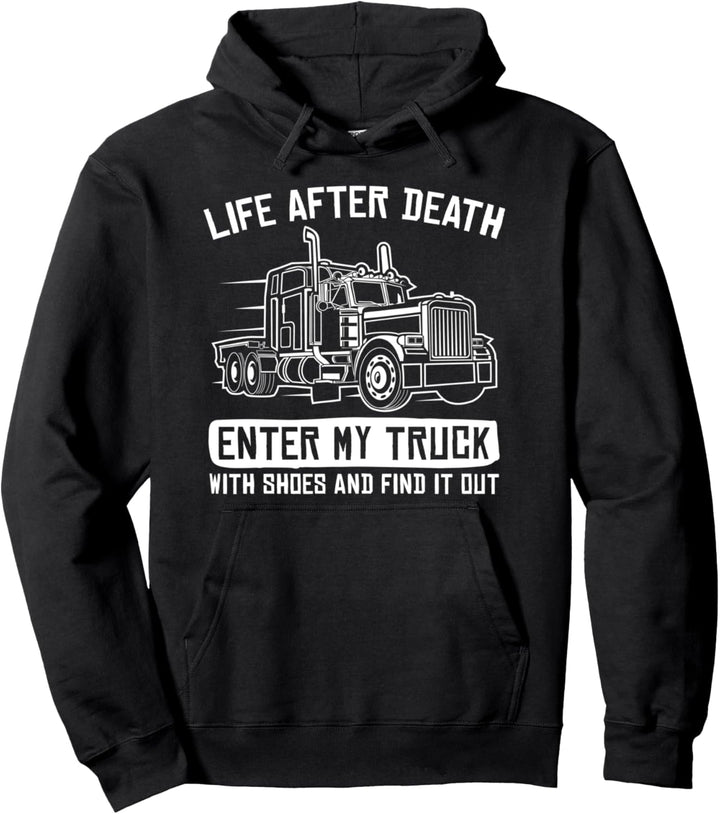 LKW Fahrer Lastwagenfahrer - Brummi Fernfahrer Trucker Pullover Hoodie