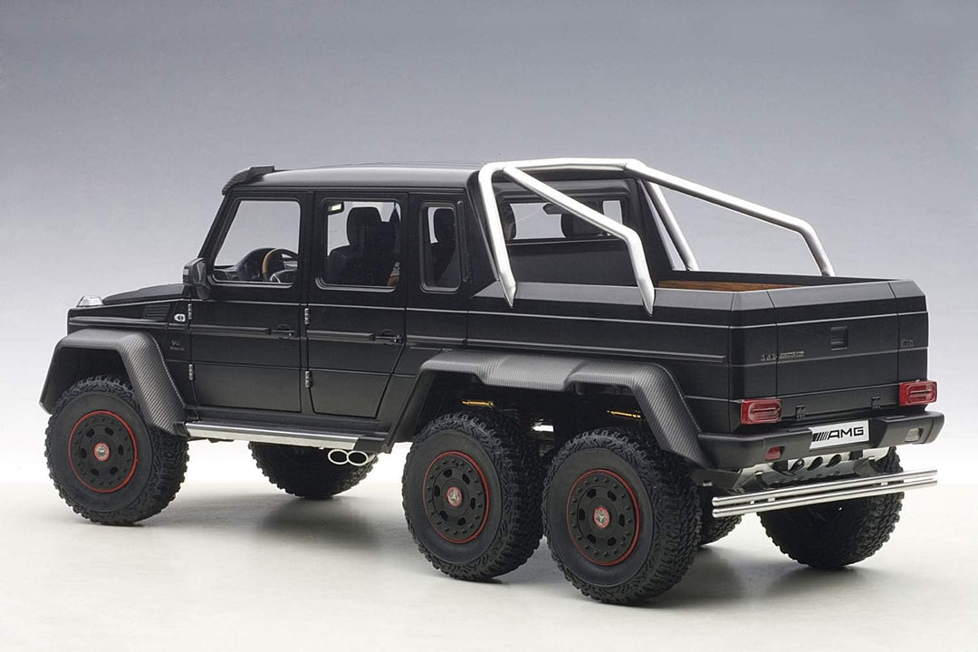 AUTOart – 76302 – Mercedes-Benz G63 6 x 6 AMG – 2013 – Echelle 1/18 – Schwarz Matt