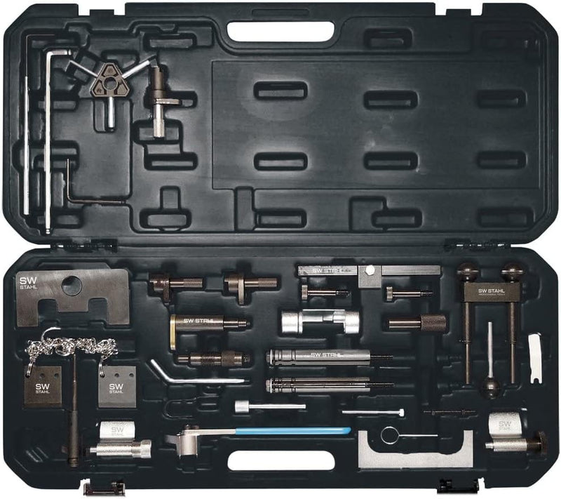 SW-Stahl 26057L Motor Einstellwerkzeug Satz I Kurbel- und Nockenwellenarretierwerkzeuge geeignet für