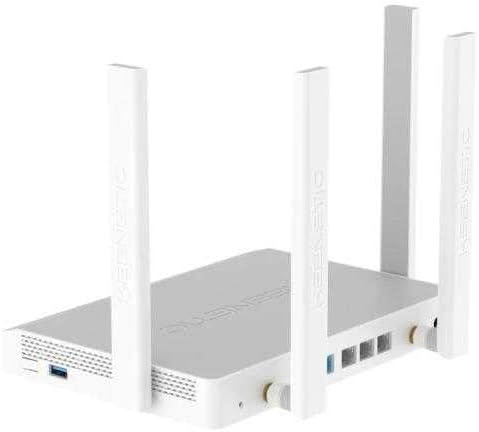 Keenetic Hero 4G+ AX1800 Mesh-WLAN-6-4G+-Modem-Router mit einem 4-Port-Gigabit-Smart-Switch und USB-