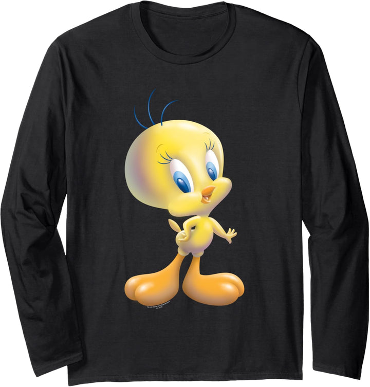 Looney Tunes Tweety Bird Airbrushed Langarmshirt