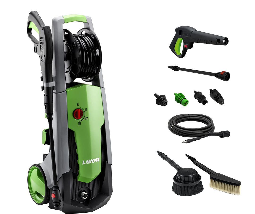 Lavor Hochdruckreiniger Predator 160 WPS mit Reinigungsprogammen WPS, Schaluchtrommel, Fester und ro