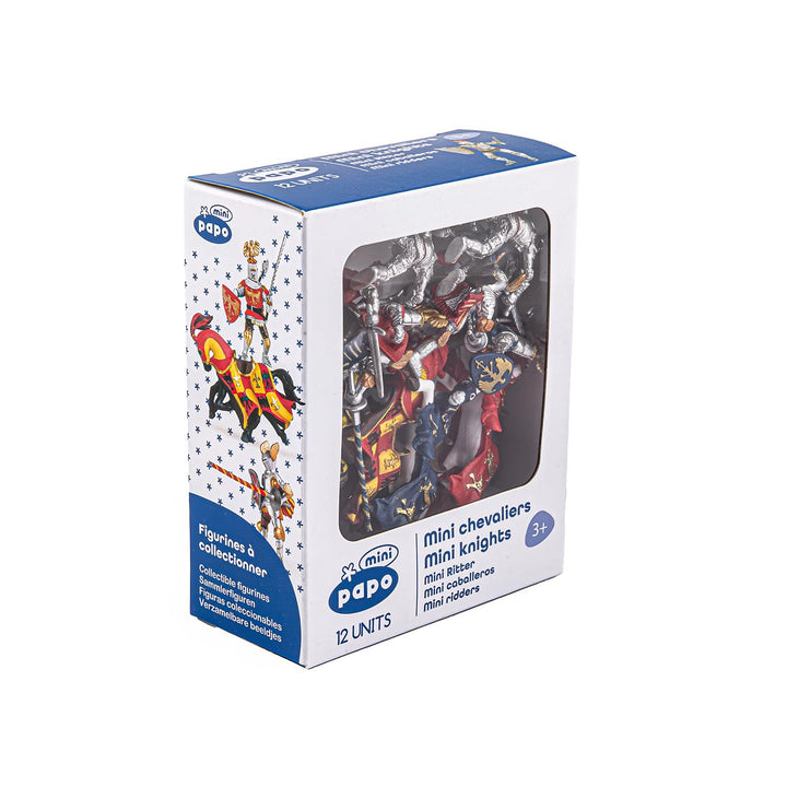 Papo 33016 Mini Ritter (Kunststoffbehaelter)
