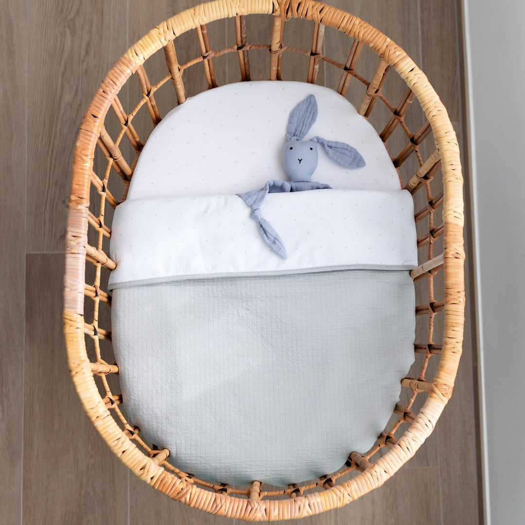BEMINI Kuscheldecke Pady Tetra Jersey + Softy tog 3 Grizou, Grizou