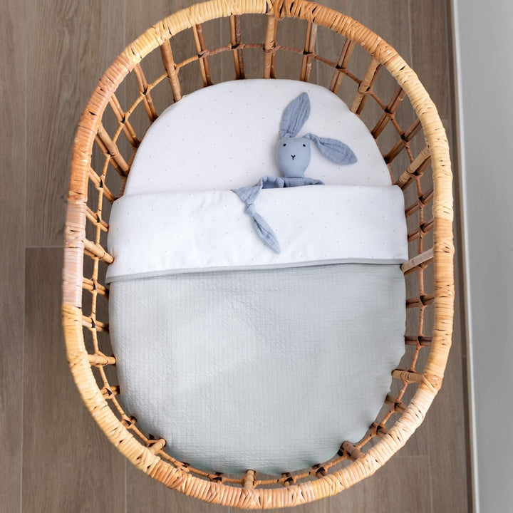 BEMINI Kuscheldecke Pady Tetra Jersey + Softy tog 3 Grizou, Grizou