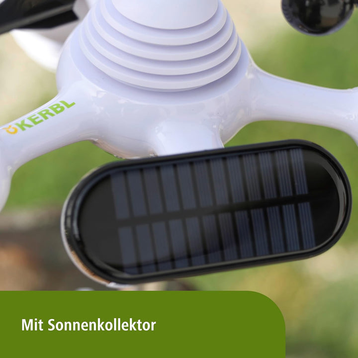 Kerbl Digitale Wetterstation 7in1 WiFi mit Funkstation