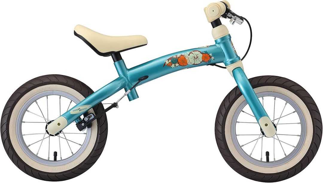 BIKESTAR Mitwachsendes Kinder Laufrad Lauflernrad Kinderrad für Jungen und Mädchen ab 3-4 Jahre | 12