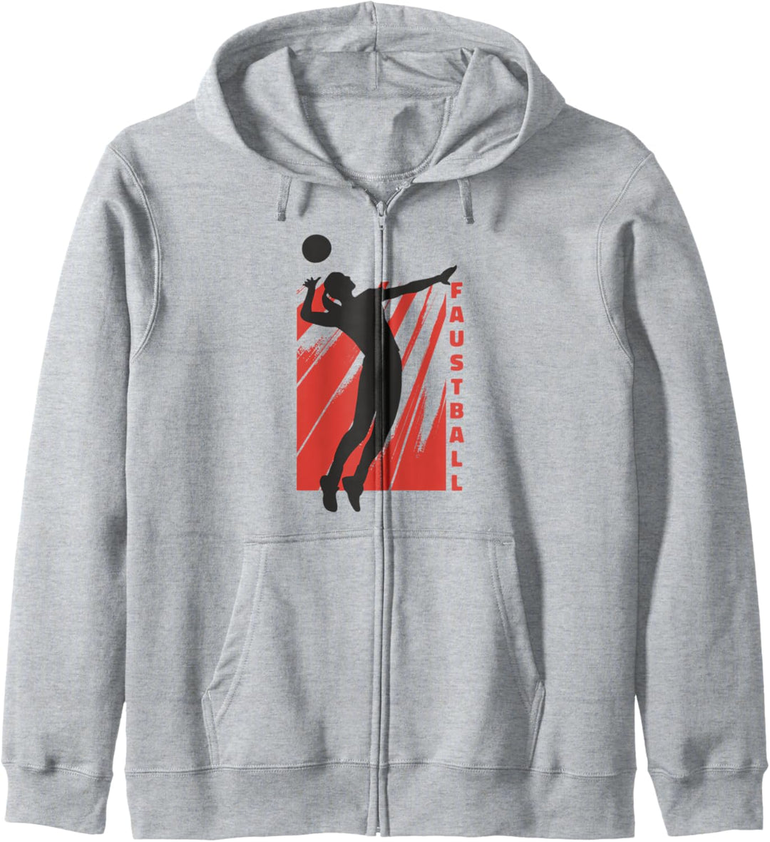 Faustball Damen Spielball Kapuzenjacke