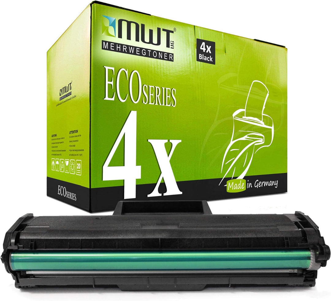 4X MWT Toner kompatibel für Samsung Xpress SL-M 2022 W ersetzt MLT-D111S Schwarz Black