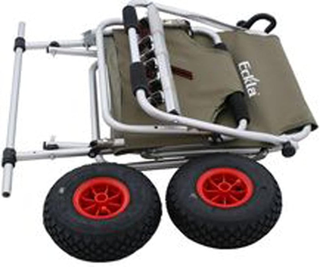 Eckla Multi-Rolly mit Multi-Halteleiste/Transporthelfer für Fotografen, Angler, Sportschützen und me