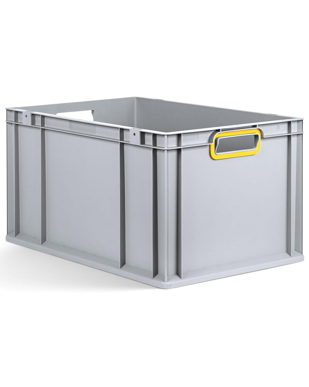 aidB Eurobox NextGen 2.0 - 600x400x320mm – Stapelbare 65L Kunststoffbox mit offenen Griffen – Lagerb