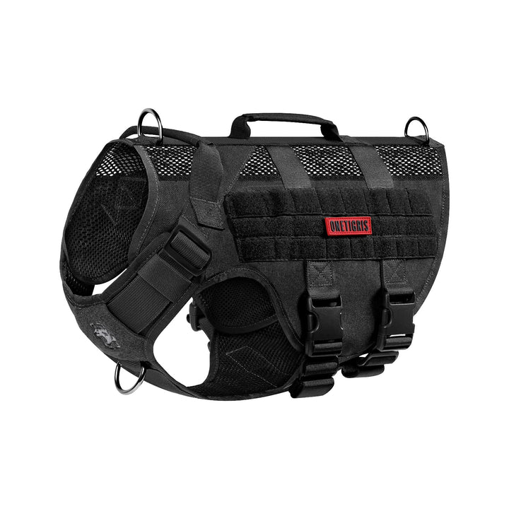 OneTigris No-Pull Hundegeschirr, AIRE MESH Einstellbar Sicherheitsgeschirr Ultra Atmungsaktiv für Gr