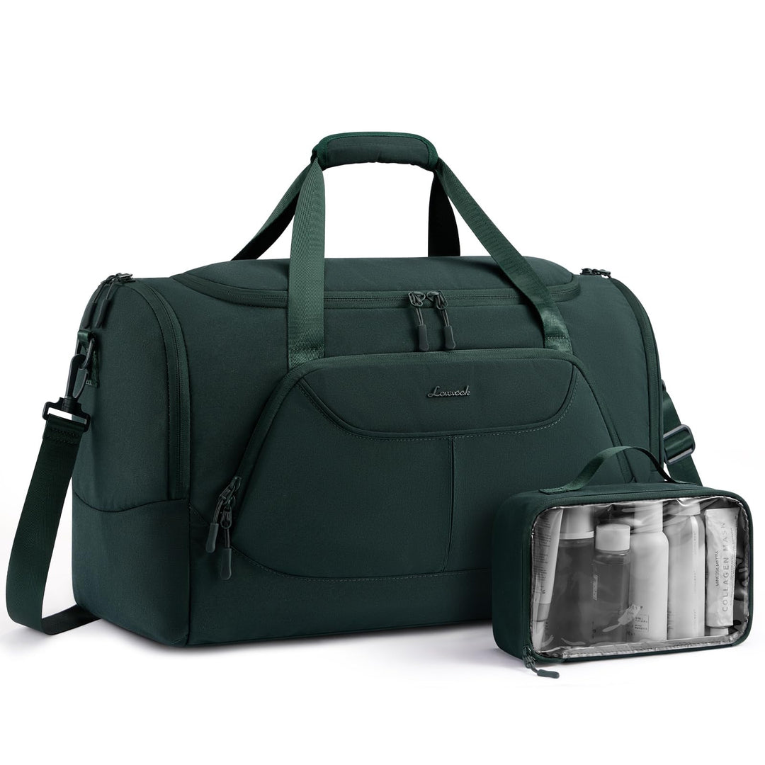 LOVEVOOK Sporttasche Damen 30L Reisetasche mit Schuhfach &amp; Nassfach, Klein Gym Bag Schwimmtasche Sau