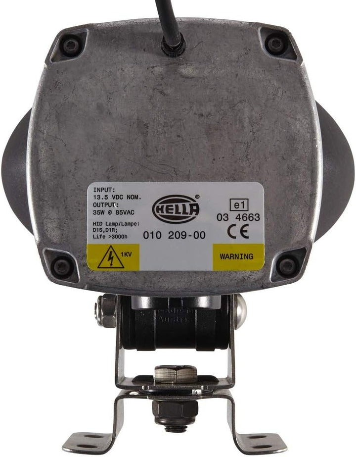 HELLA - Xenon-Arbeitsscheinwerfer - Oval 100 Powerpack - 12V - Anbau/Schraubanschluss - 4-Punkt Befe