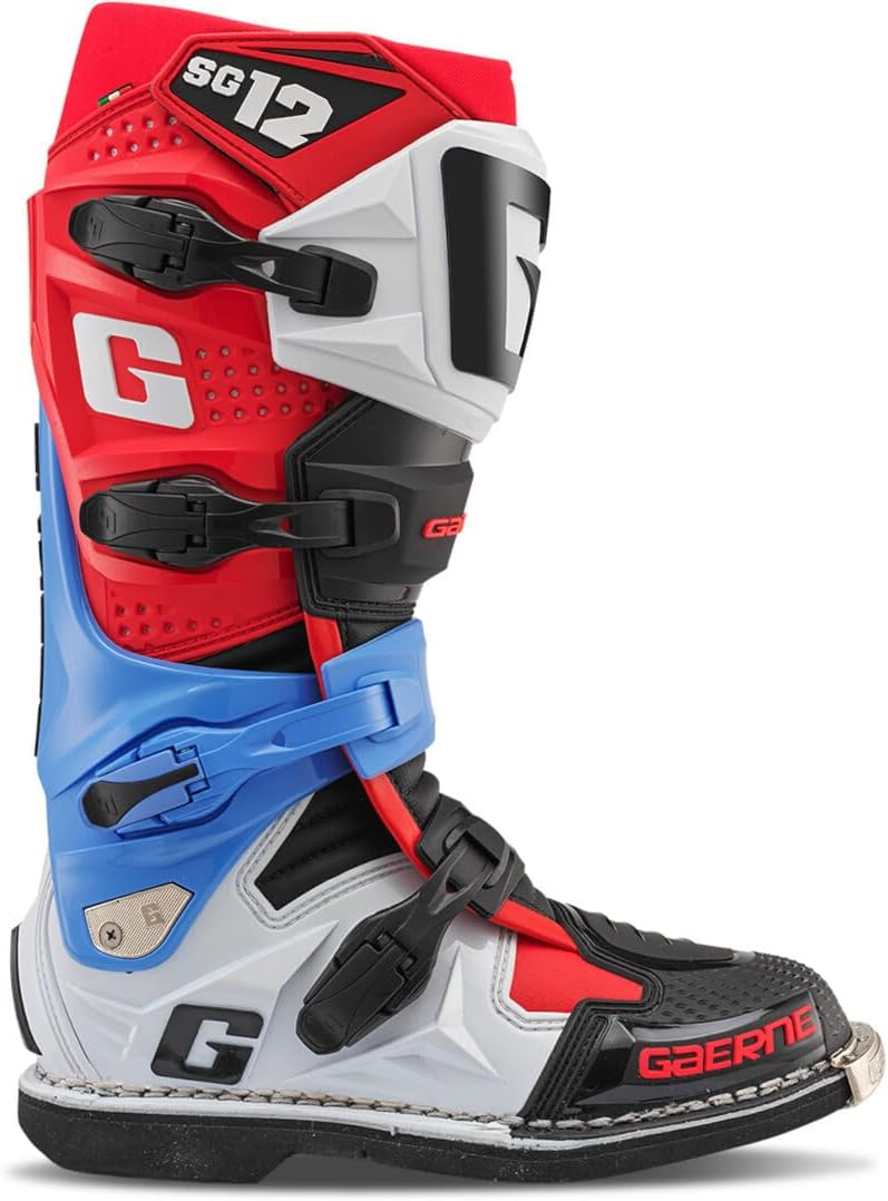 Gaerne Motocross-Stiefel SG 12 Realm Mehrfarbig 47 EU, Mehrfarbig 47 EU