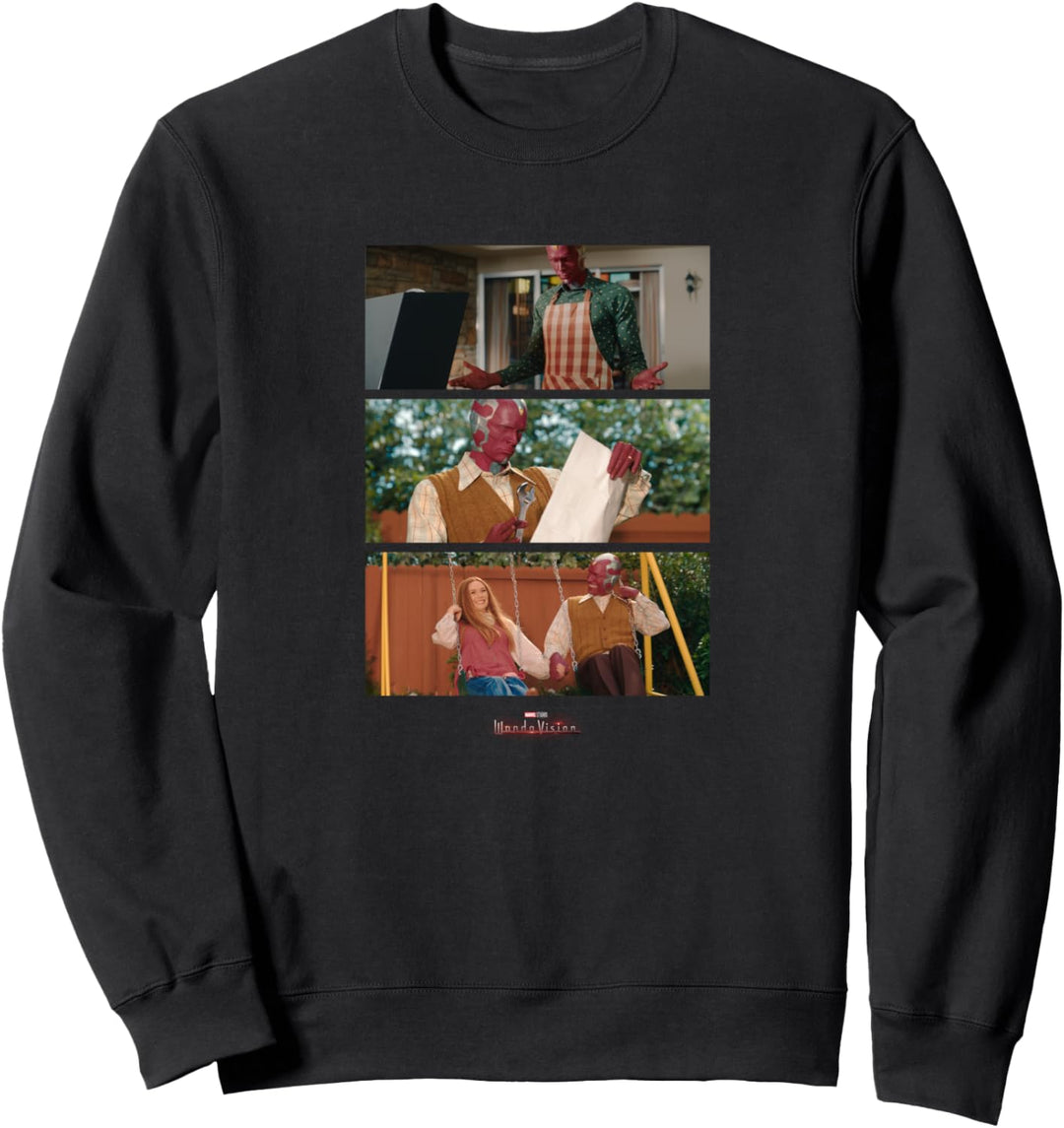 Marvel WandaVision Vision Panels Sweatshirt