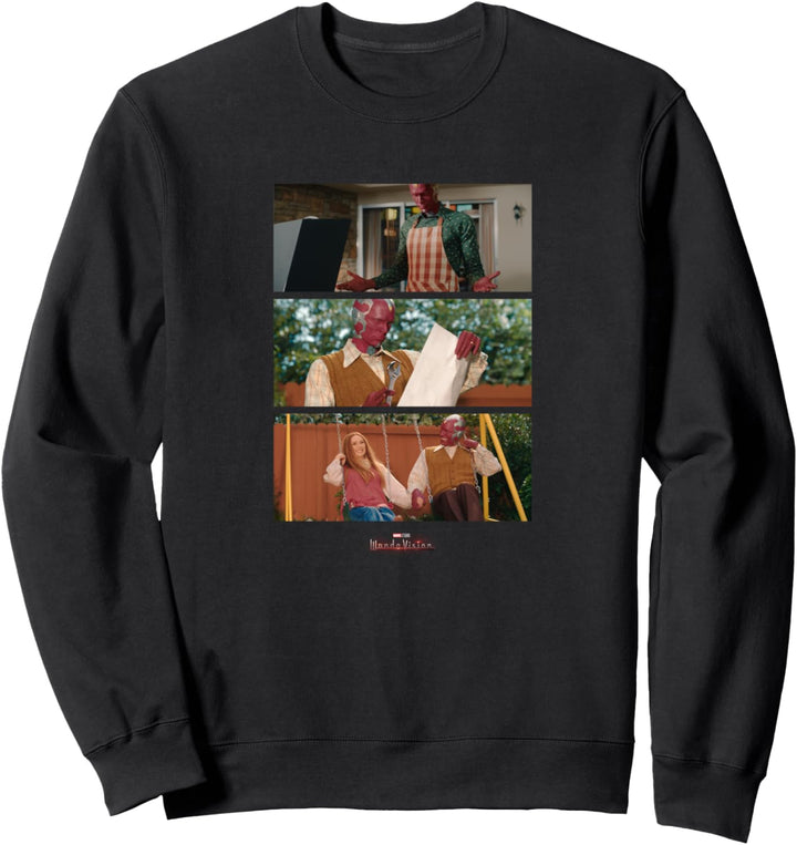 Marvel WandaVision Vision Panels Sweatshirt