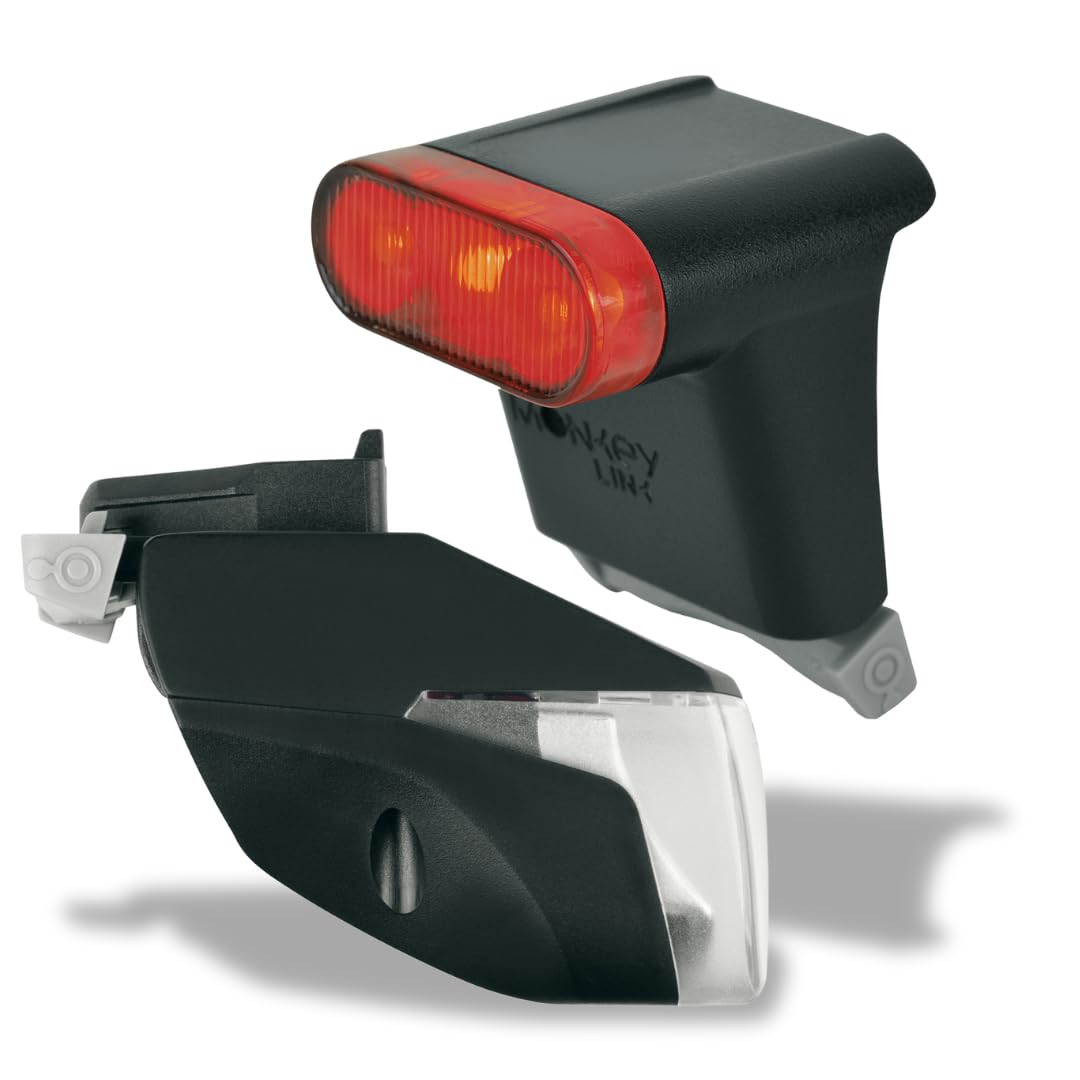 MonkeyLink MonkeyLight Sport Set Recharge 70 Lux Akku-Beleuchtungsset, Schwarz