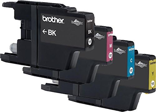 Brother Tinte LC-1220 Original Kombi-Pack Schwarz, Cyan, Magenta, Gelb LC1220VALBPDR Single, Single