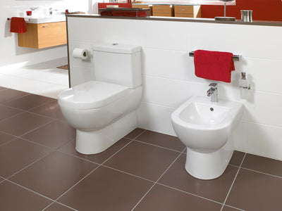 Villeroy & Boch Subway WC-Sitz, Toilettendeckel mit Absenkautomatik, abnehmbarer Toilettensitz aus b