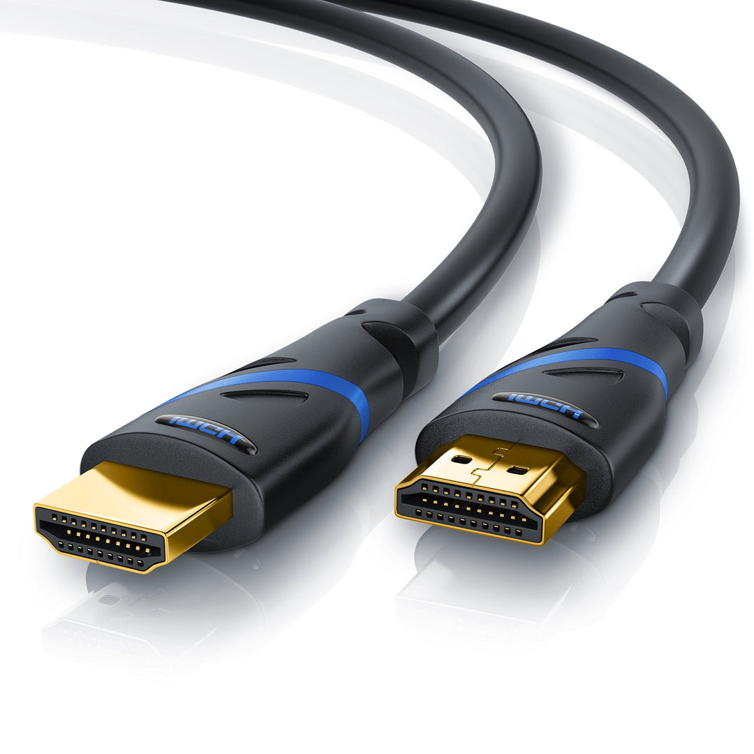 CSL - 10m 8k HDMI Kabel 2.1 - zertifiziertes Kabel 4k@120Hz 8k@60Hz, UHD II Ultra High Speed Etherne