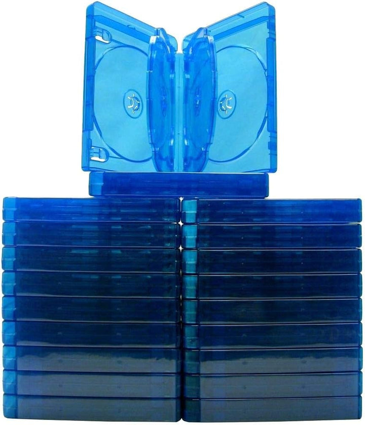 MediaRange BOX38-6-30 BD-Leerhülle, 22 mm blau