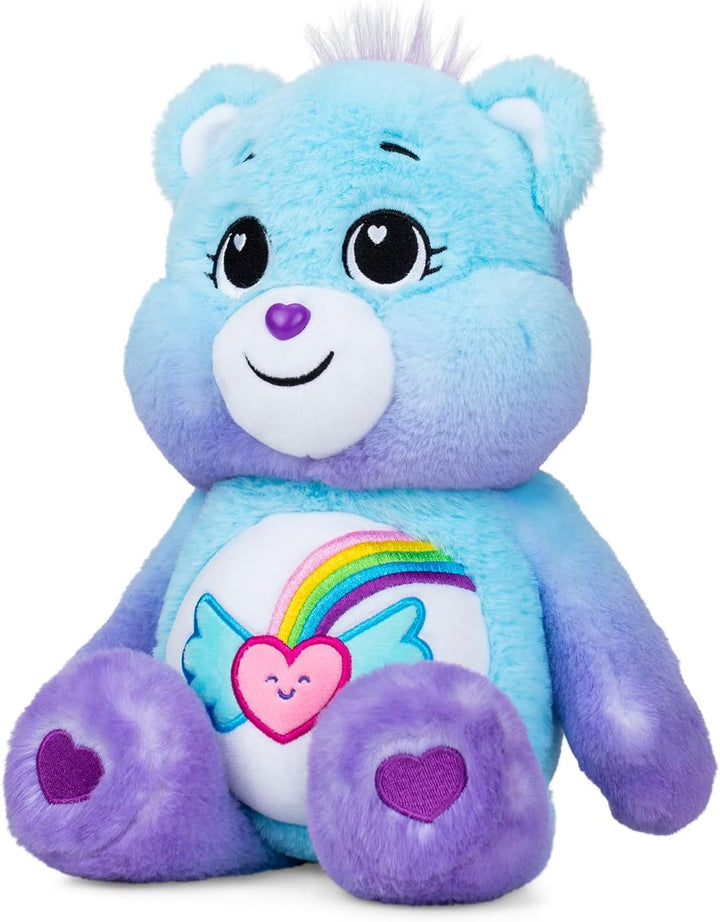 Care Bears ‎22425 35cm Medium Plush Dream Bright Bear, Collectable Cute Plush Toy, Cuddly Toys for C