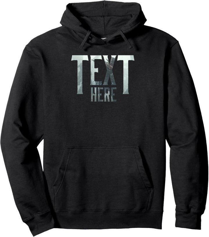 Hunt: Showdown "Text Here" Pullover Hoodie