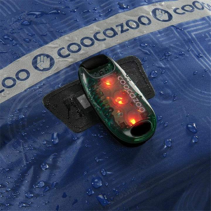 coocazoo Regenhülle, Blue, blau, reflektierend und wasserdicht, getapte Nähte, geeignet für Rucksäck