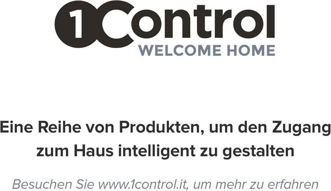 1Control 2ª GEN, Drahtloser Bluetooth Toröffner, Garagentoröffner für Mobiltelefon zum Öffnen von To