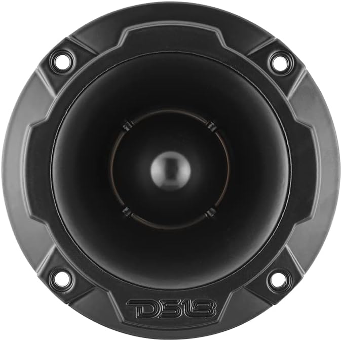 DS18 PRO-TWX4 11,4 cm Super Bullet Hochtöner mit 4,4 cm Titan-Schwingspule – 4 Ohm, 560 Watt (1 Laut