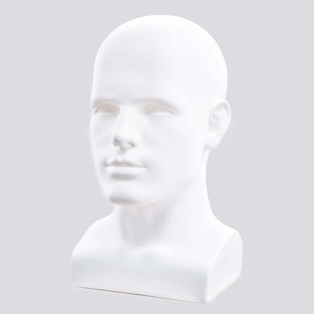 Mannequinkopf für Herren, professioneller Manikinkopf für Perücken, Hüte, Kopfhörer, Masken, Sonnenb